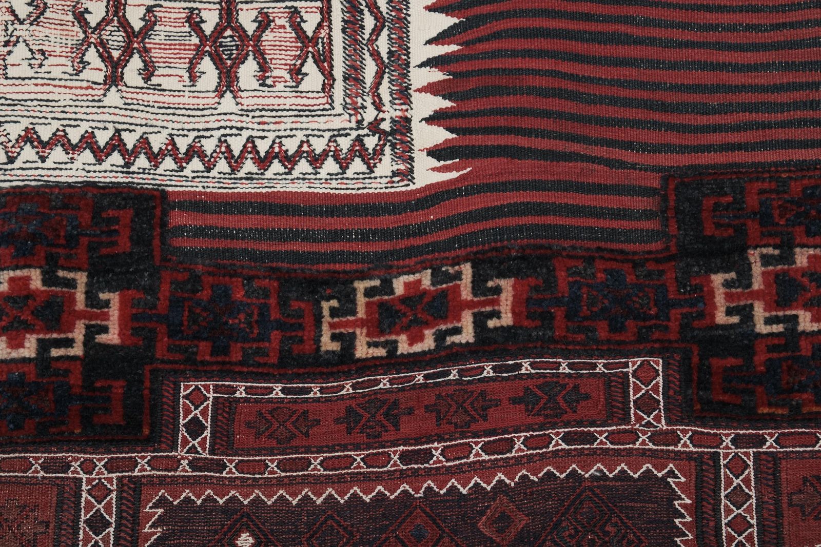 Tribal Abstract Anatolian Rug 3'1'' X 7'7'' photo vinterior
