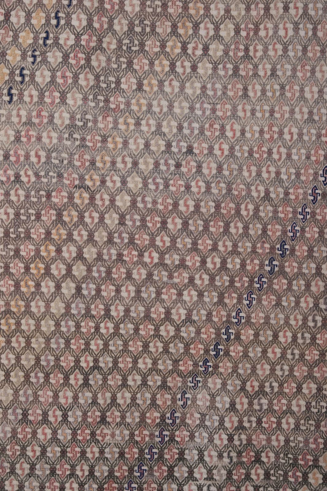 Mid 20t Century Diamond Pattern Jajim Kilim With Muted Colors 5'9'' X 8'4'' photo buy