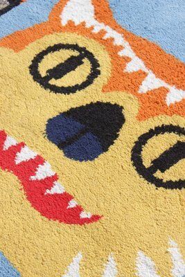 photo for sale Vintage Tiger Rug By Walter Van Beirendonck For Ikea, 2016