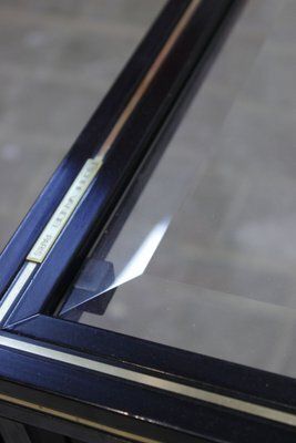 photo furniture Black Lacquered Side Tables By Pierre Vandel, France 1970s, Set Of 2