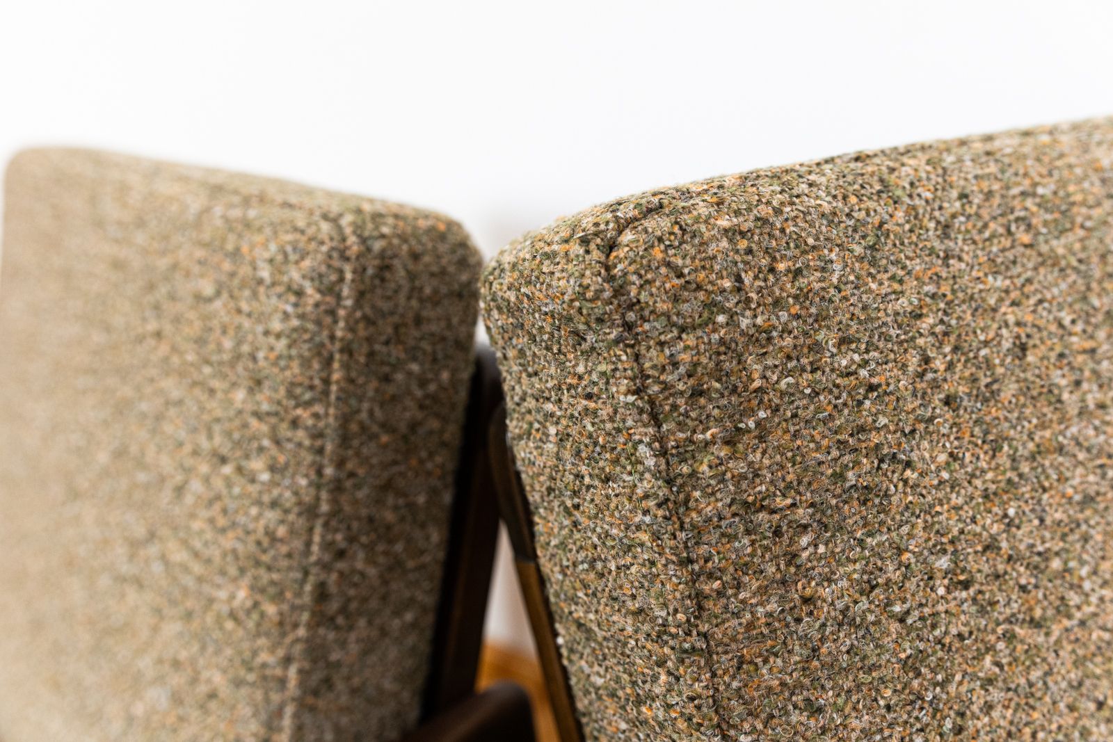 photo vintage Pair Of Mid Century Armchairs B7522 By Zenon Bączyk, Poland, 1960's