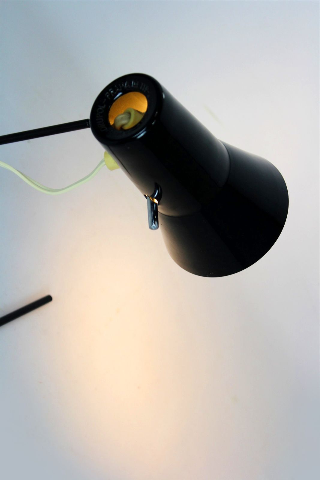 photo buy Black Table Lamp By Josef Hurka For Drupol, 1960s