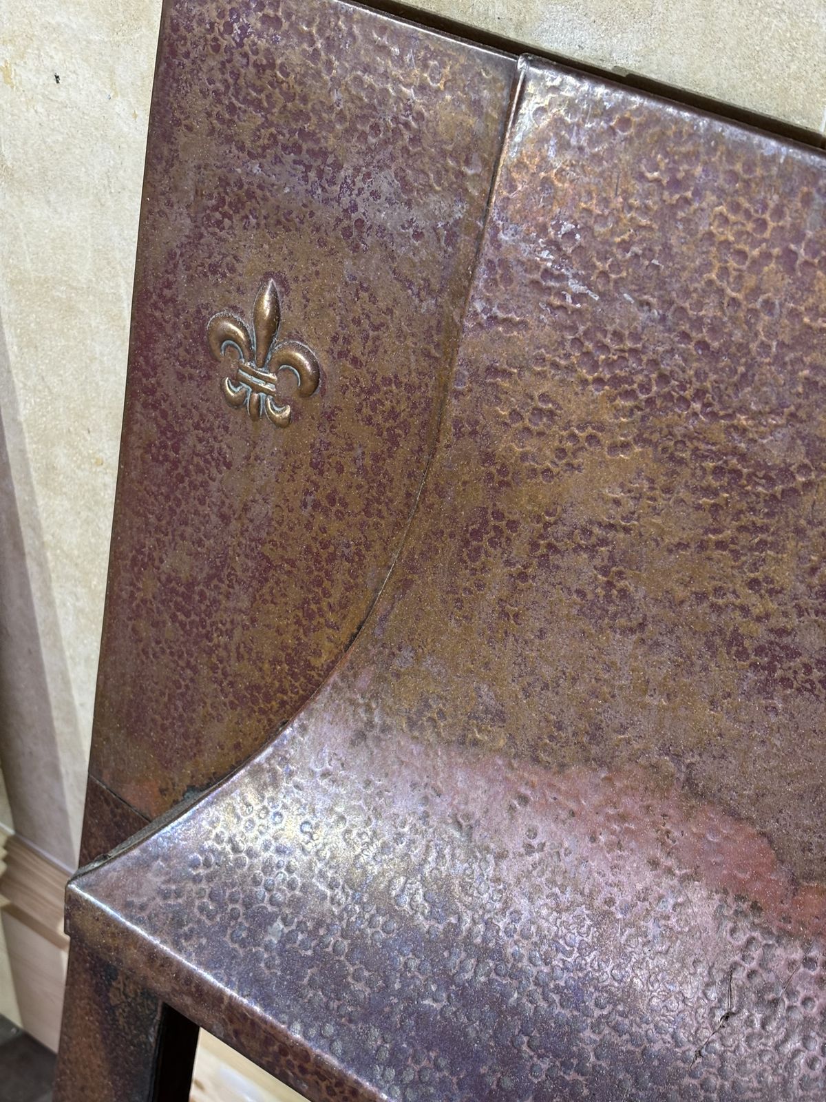 Arts And Crafts Copper Fire Inserts With Hood photo Home Fixtures