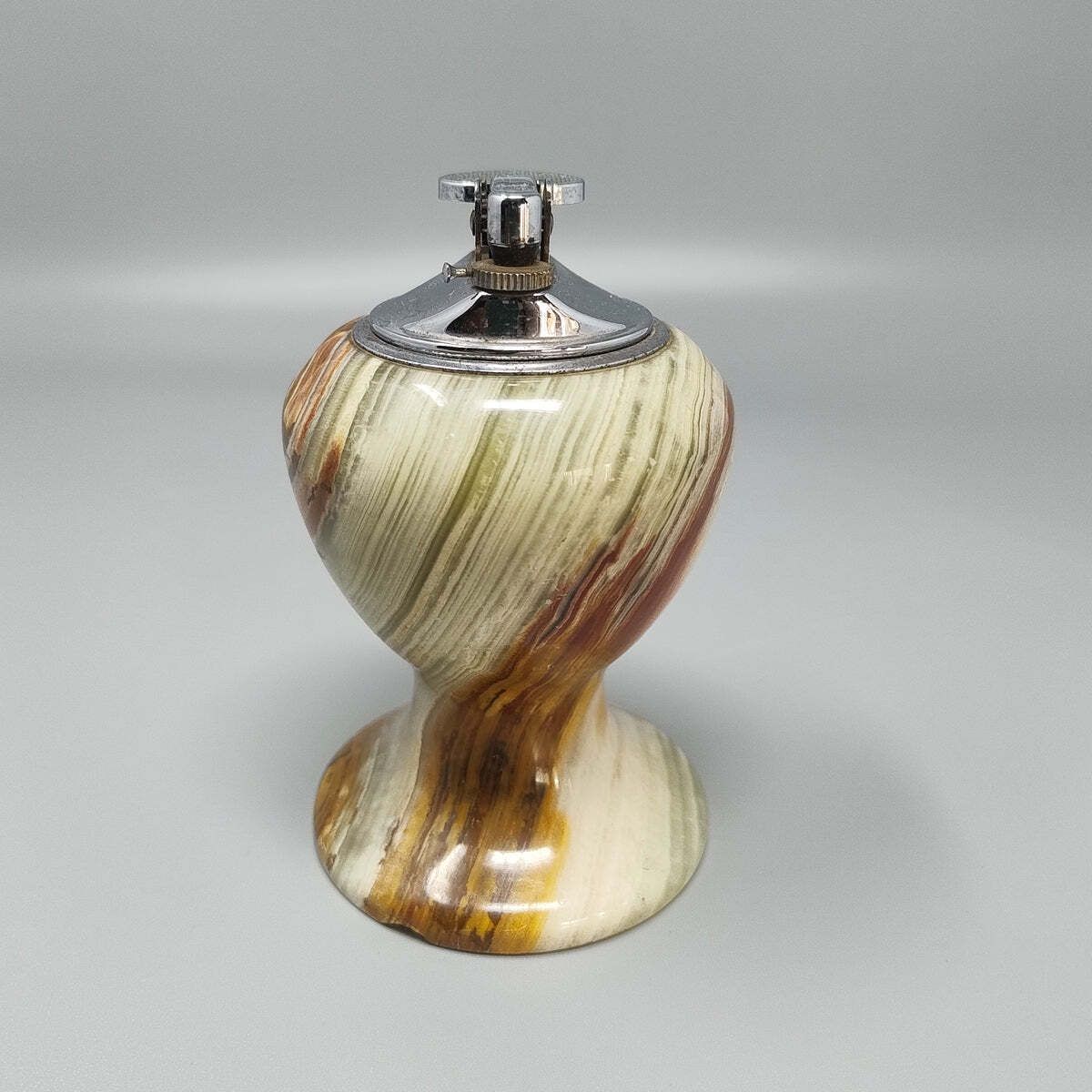 1960s Gorgeous Smoking Set In Onyx. Made In Italy photo vinterior