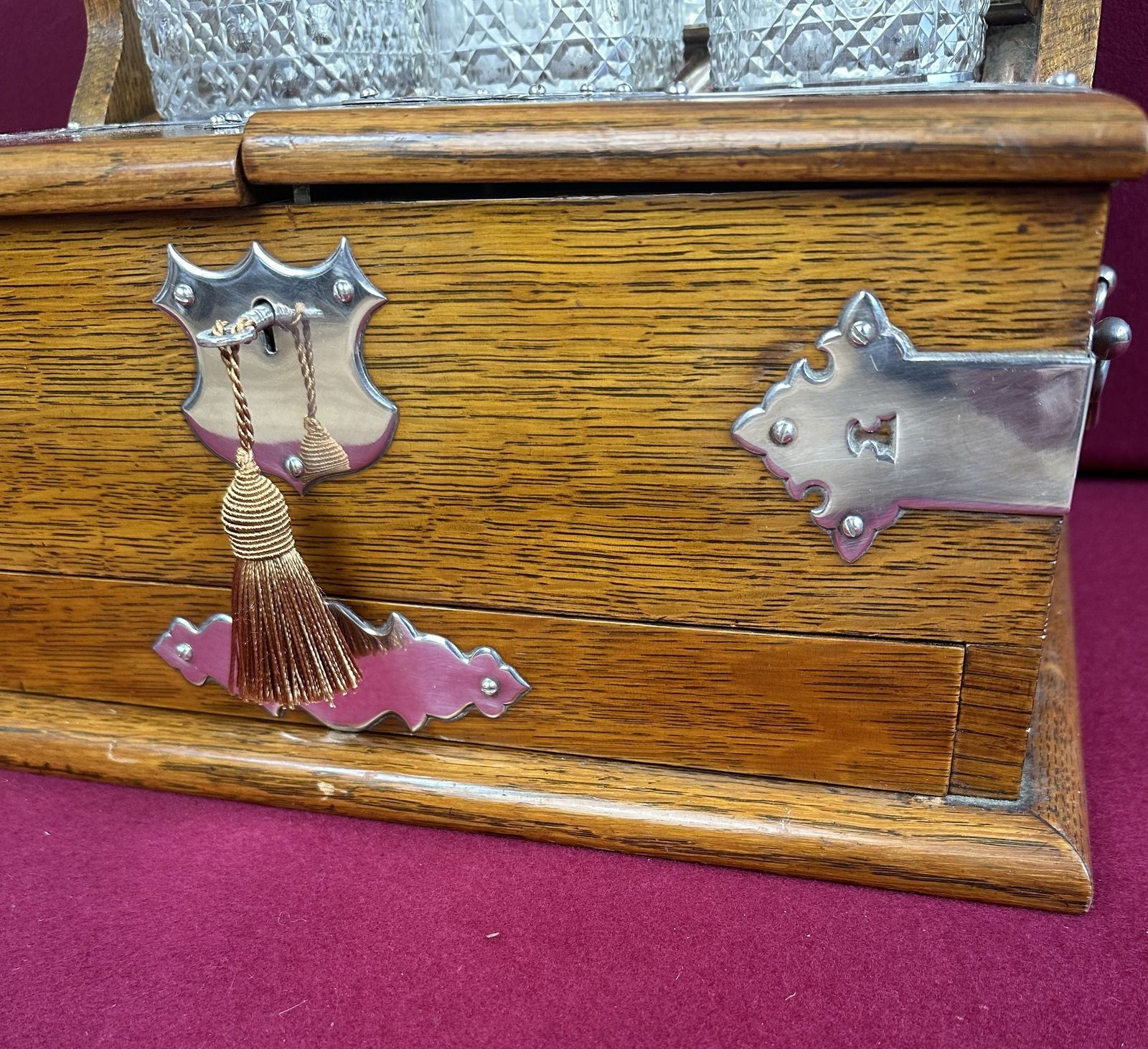 Edwardian Tantalus/Games Compendium, Circa 1903 photo buy