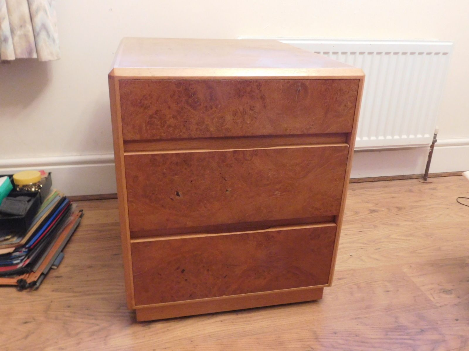 Hk Designs Bird's Eye Maple Ambassador Chairman's Desk Set By Howard Keith. photo vinterior