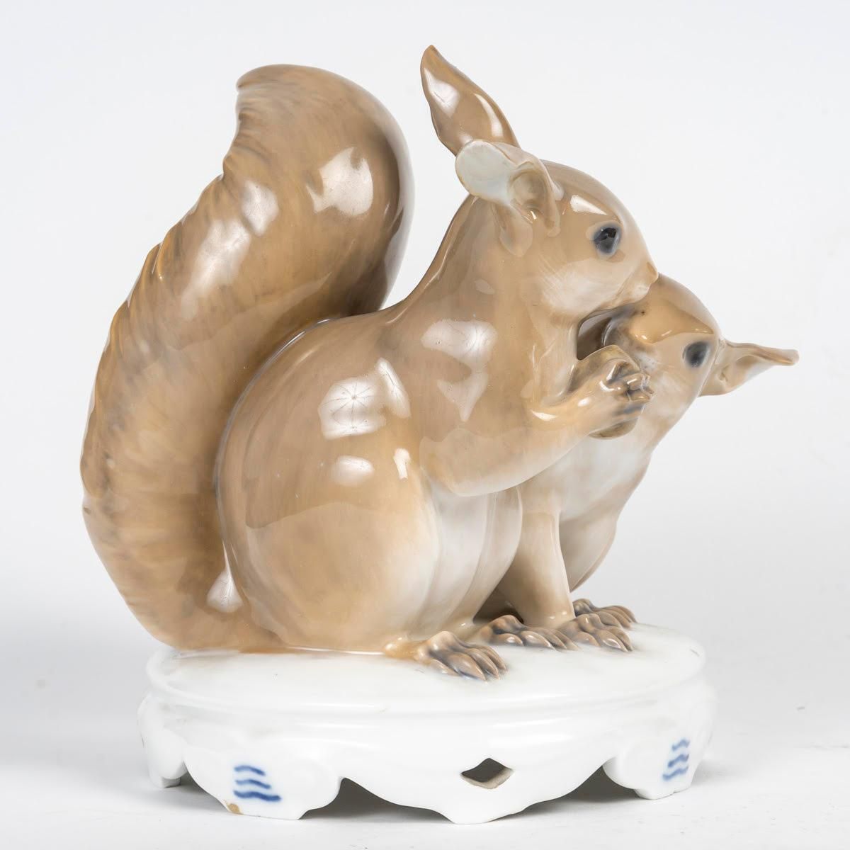 Copenhagen Porcelain Sculpture, 19th Century, Napoleon III Period. photo Art