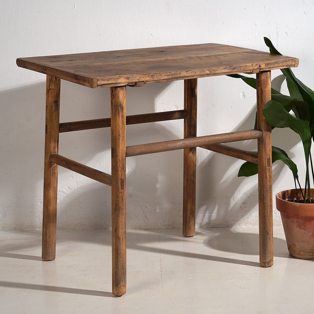 Large Antique Side Table (C.1920) #34