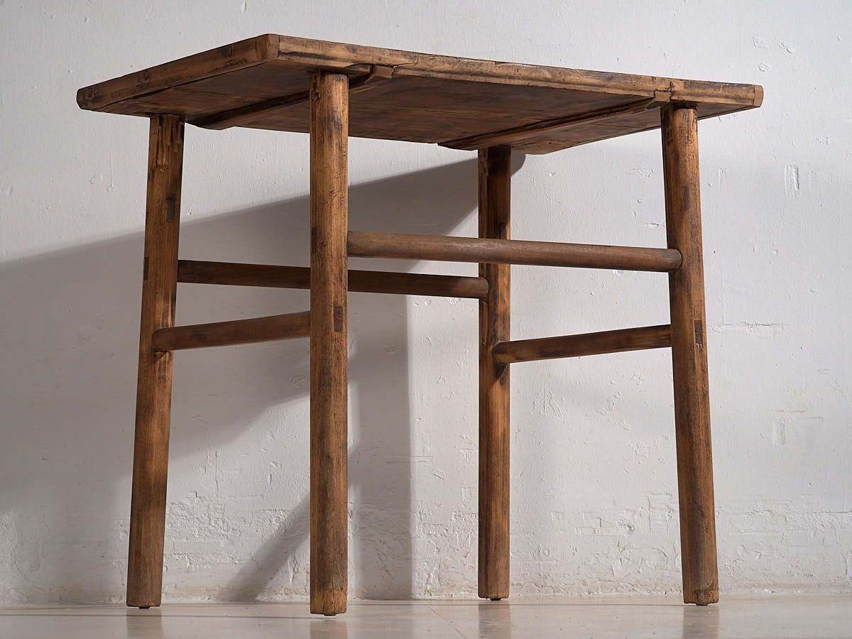 Large Antique Side Table (C.1920) #34 photo vinterior