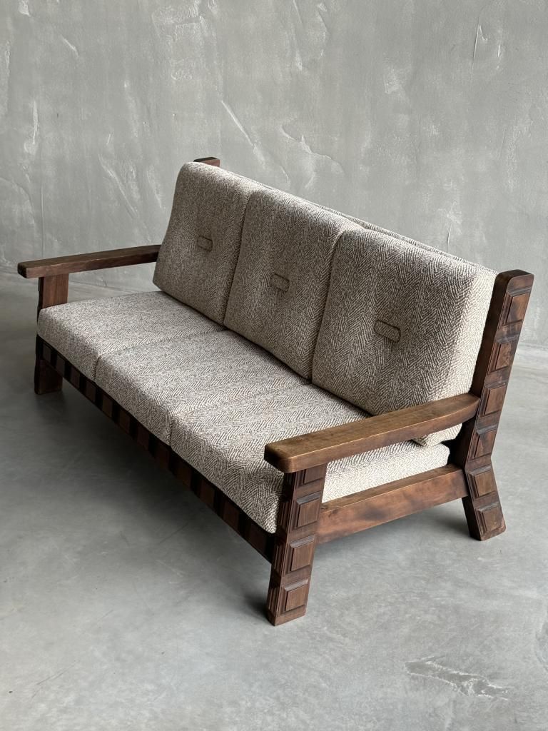 A 1960s Spanish Design Sofa, Vintage photo furniture