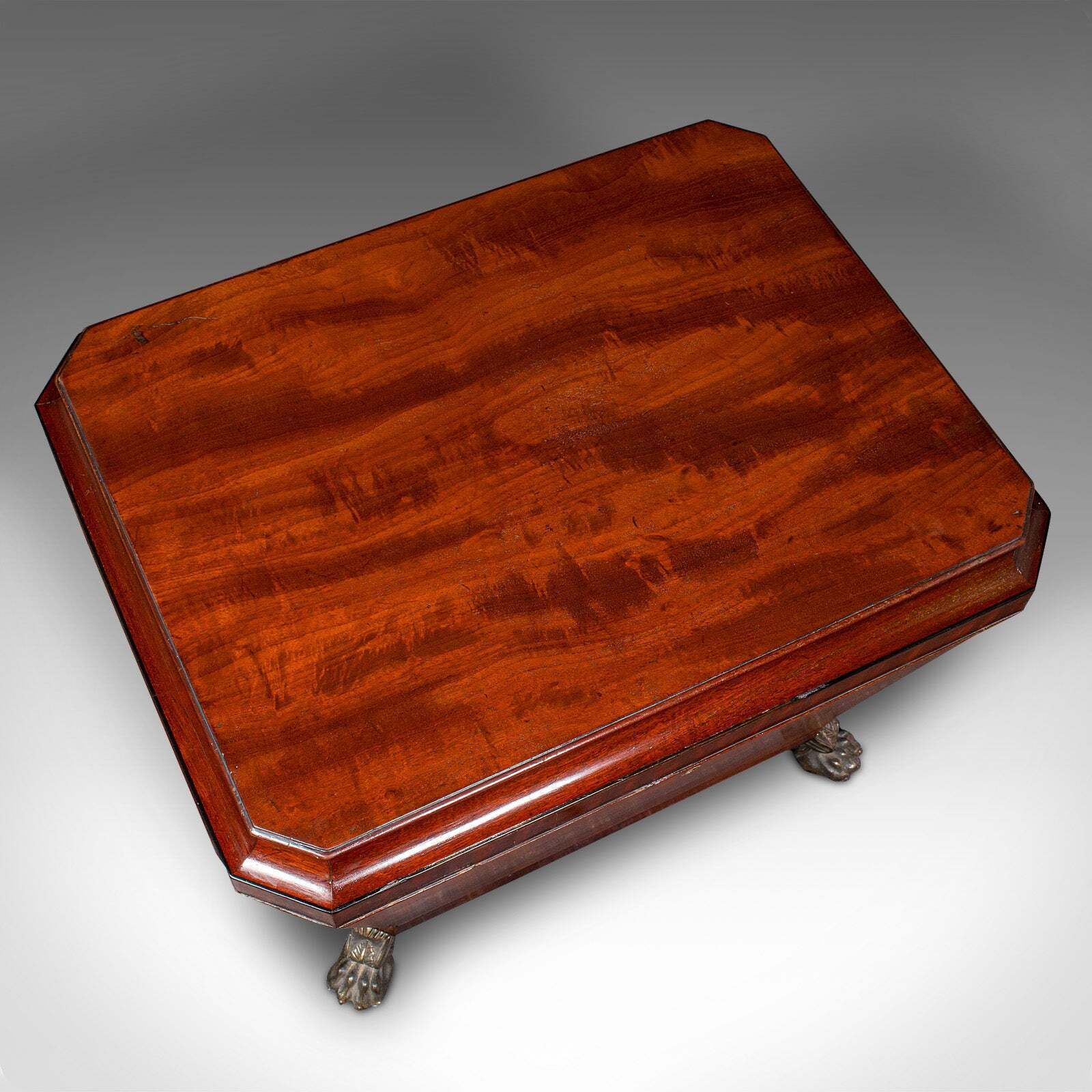 photo furniture Antique Sarcophagus Cellarette, English, Wine Cooler, Storage Case, Georgian