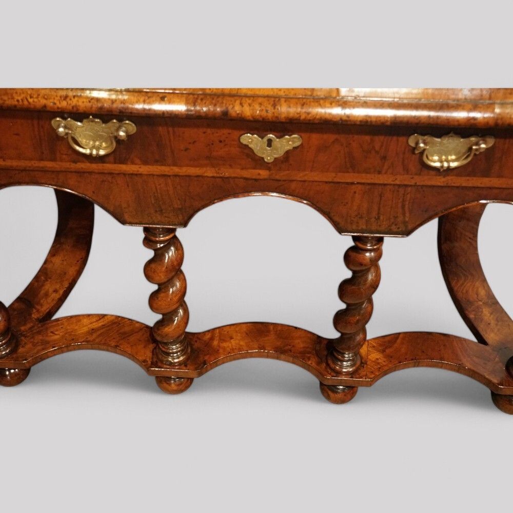 William And Mary Walnut Chest On Stand photo Furniture