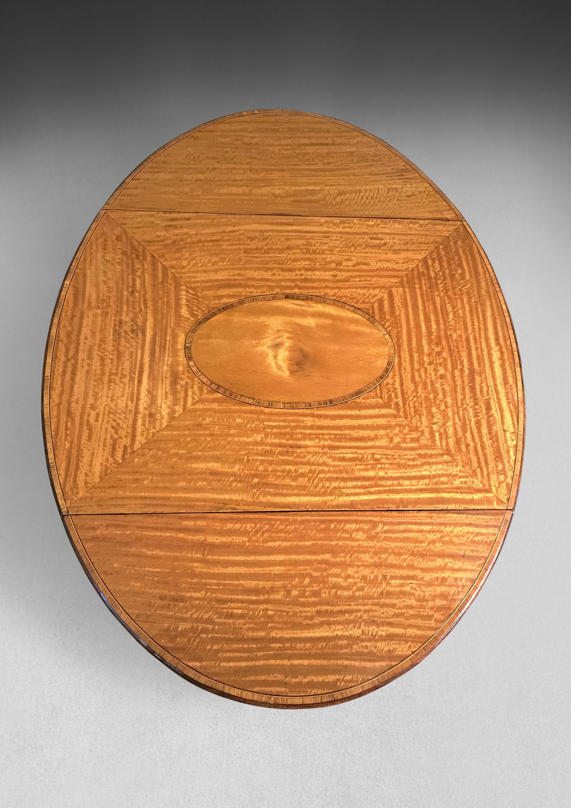 Sheraton Period Satinwood & Kingwood Pembroke Table photo Furniture