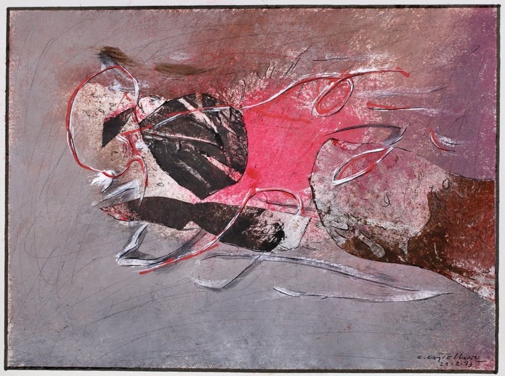 Abstract Oil Painting, 2010s, Contemporary photo furniture