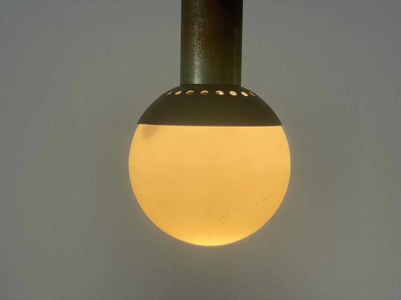 Italian 60s Design Ball Glass Ceiling Lamp, Attributed To Stilnovo, 4 Available photo buy