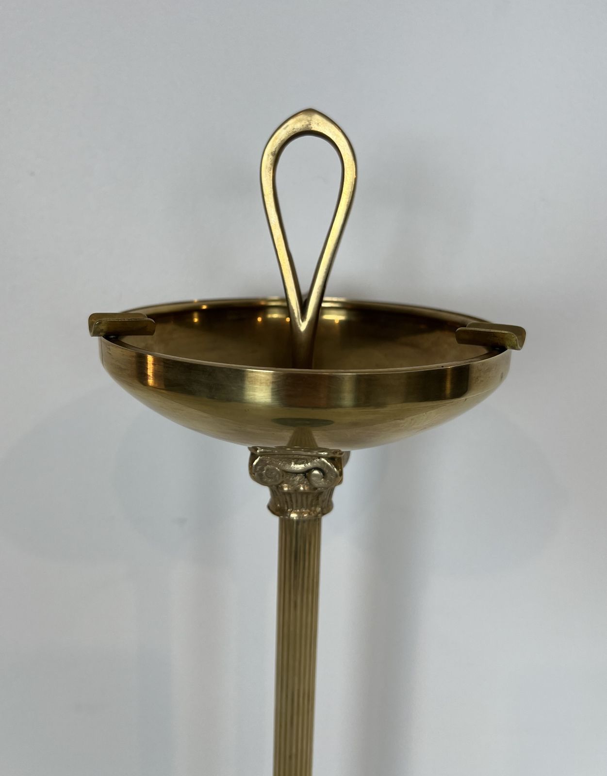 Candrier Of Neoclassical Style In Bronze, Brass And Black Marble Base In The Taste Of The House Jansen photo Home Decor