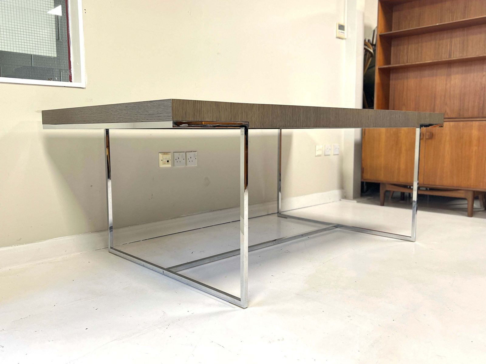 B&B Italia, Tav Athos Grey Dining Table photo for sale