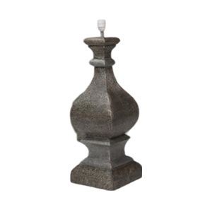 Vintage Brass & Teakwood Electric Lamp Base – 1900s Style Home Décor Accent