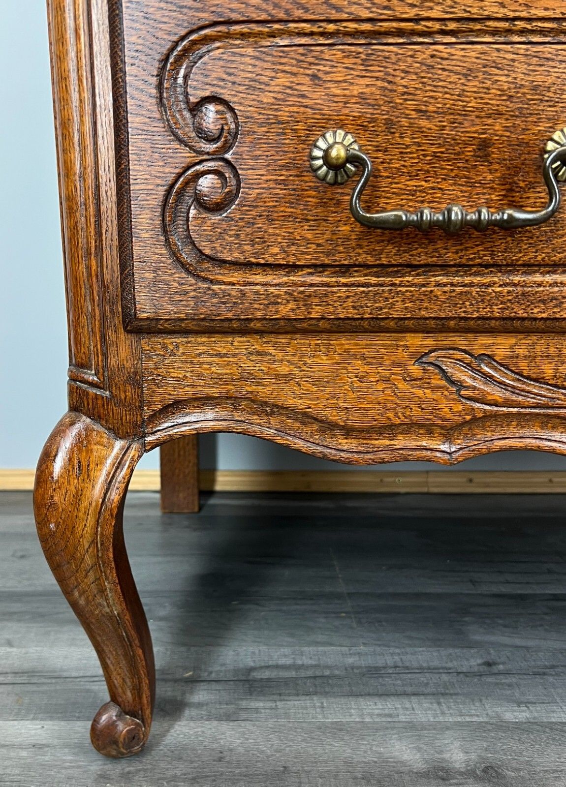Secretaire Writing Desk Rare Antique French Carved Bureaux Elegant (Lot 3523) photo buy