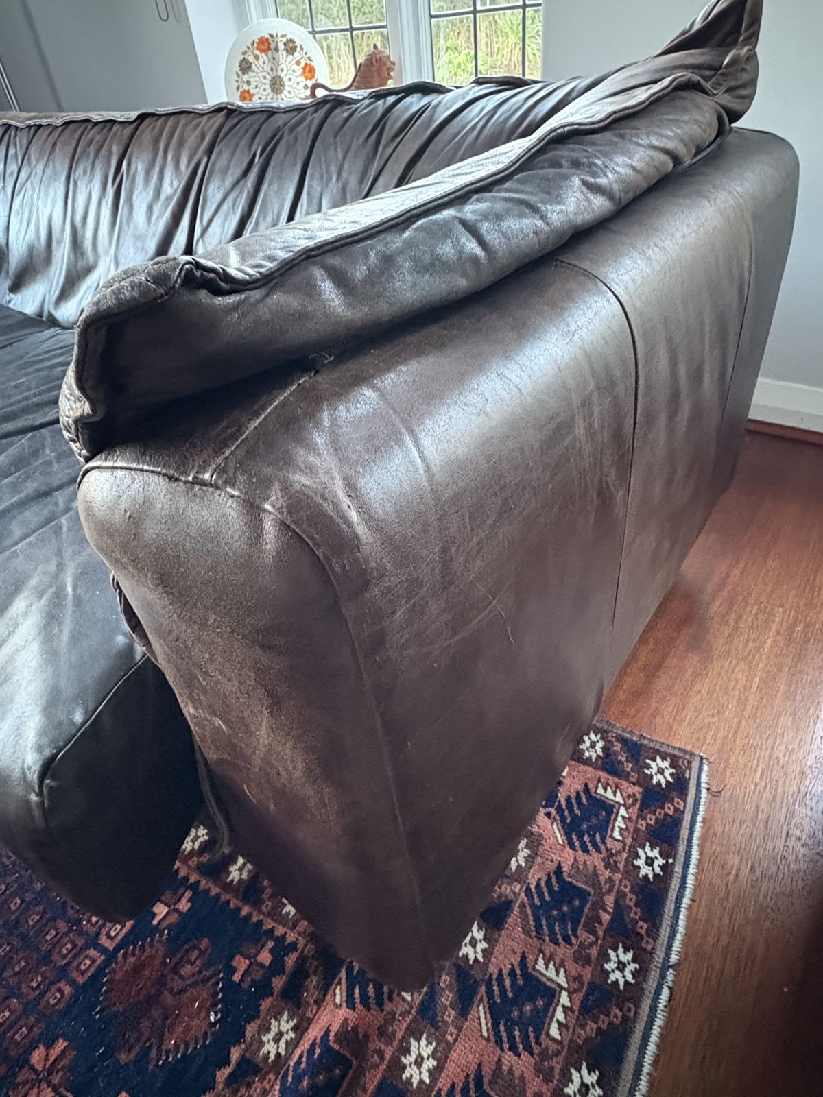 Heal’s Vintage  Leather Armchair Circa 80s photo Furniture