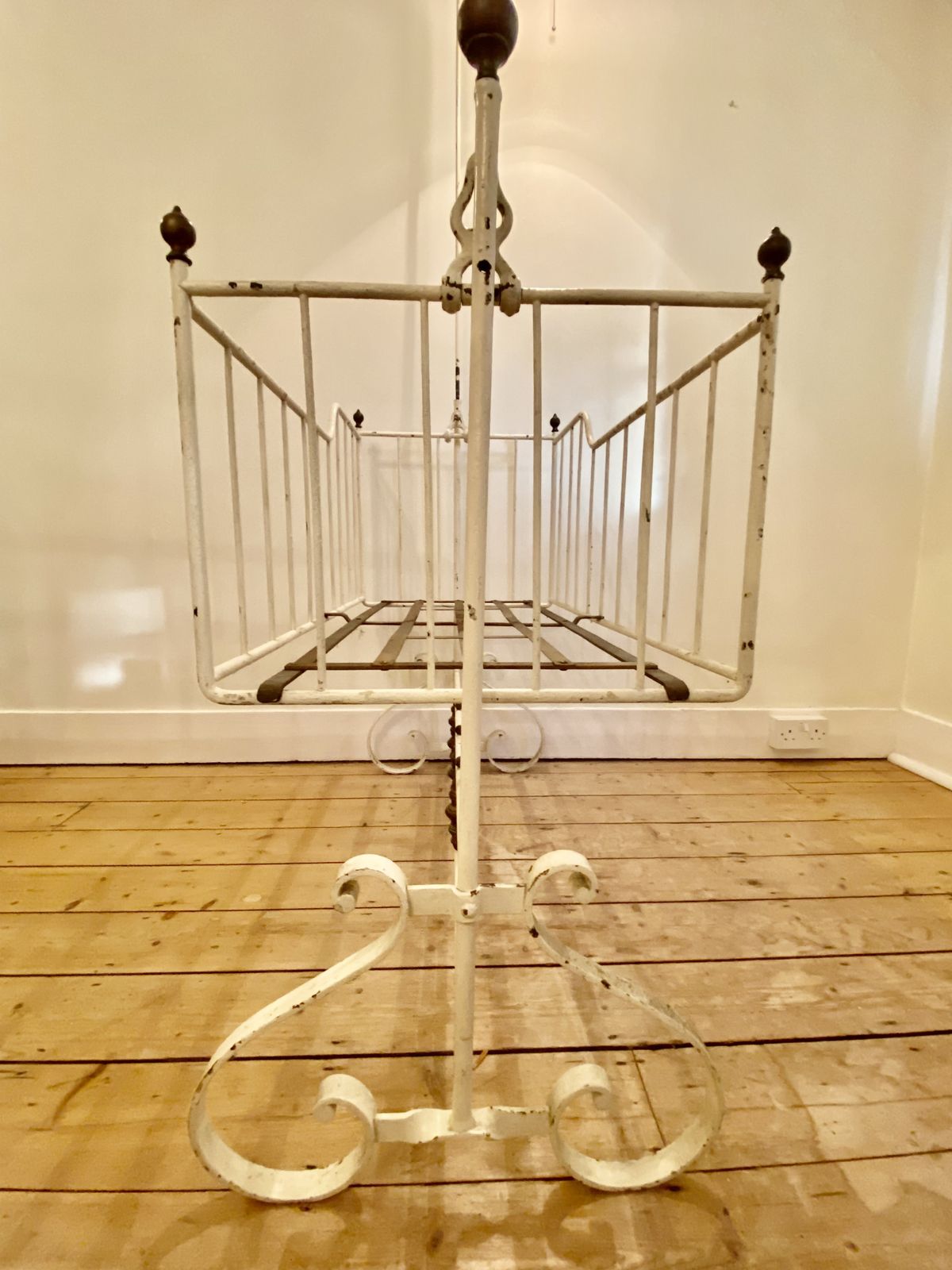 Wrought Iron Cot Final Price Reduction Offer Ends 11th March photo for sale