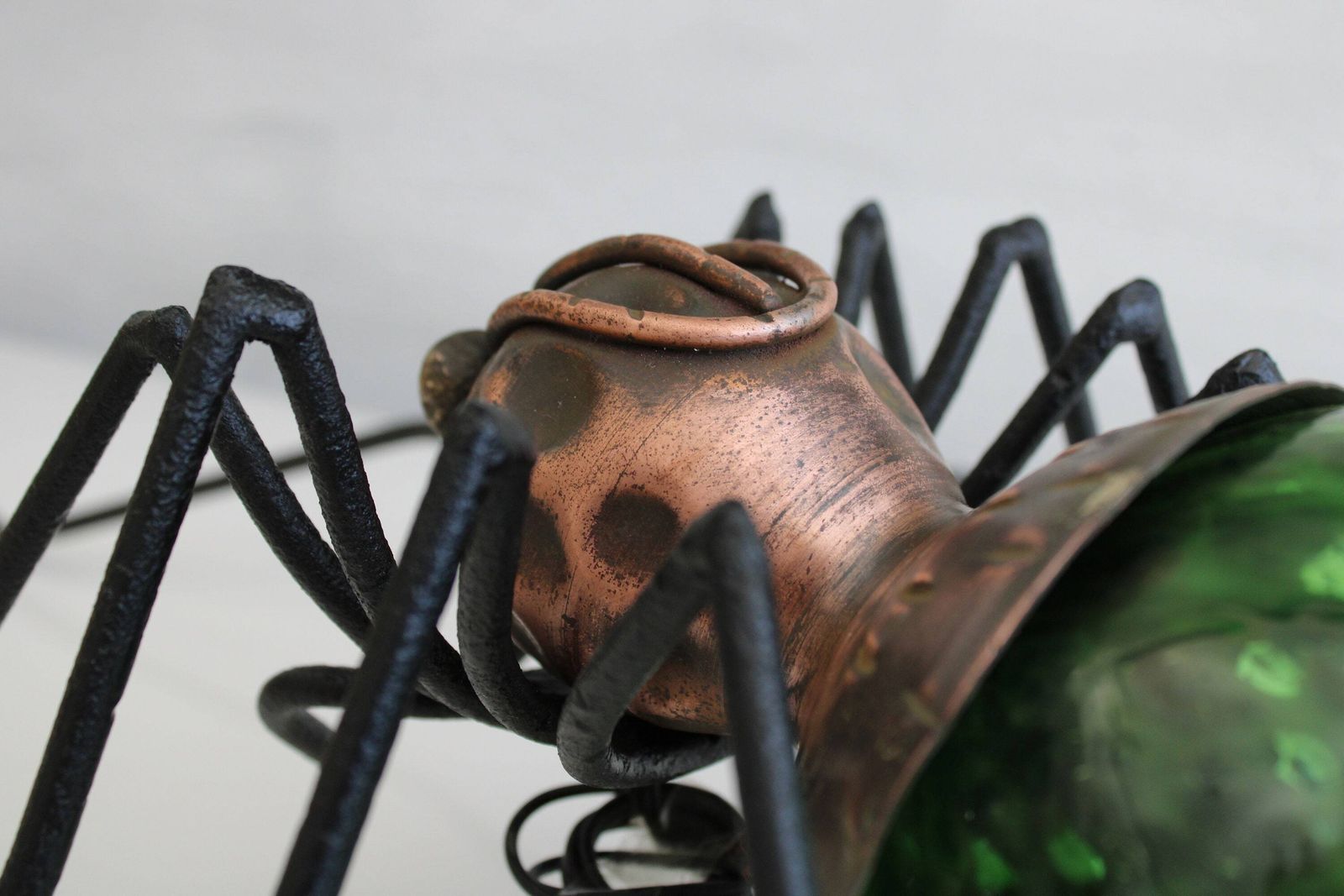 Vintage Spider Wall Lamp / Italy Spider Lamp 60s / Murano Glass / Art Green Glass Light photo buy
