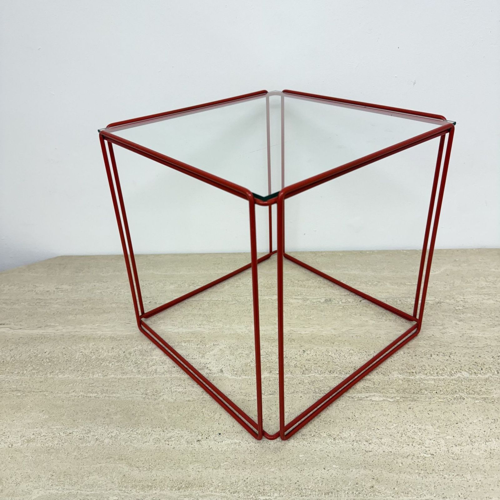 Max Sauze Isocele Side Table , 1970s photo vintage