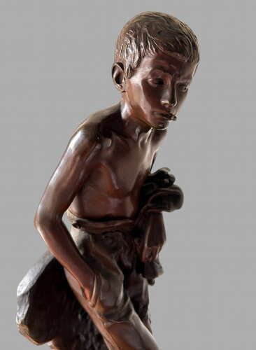 Joaquim Angles 19th Century French Bronze Entitled ' Un Philosophe' photo vinterior