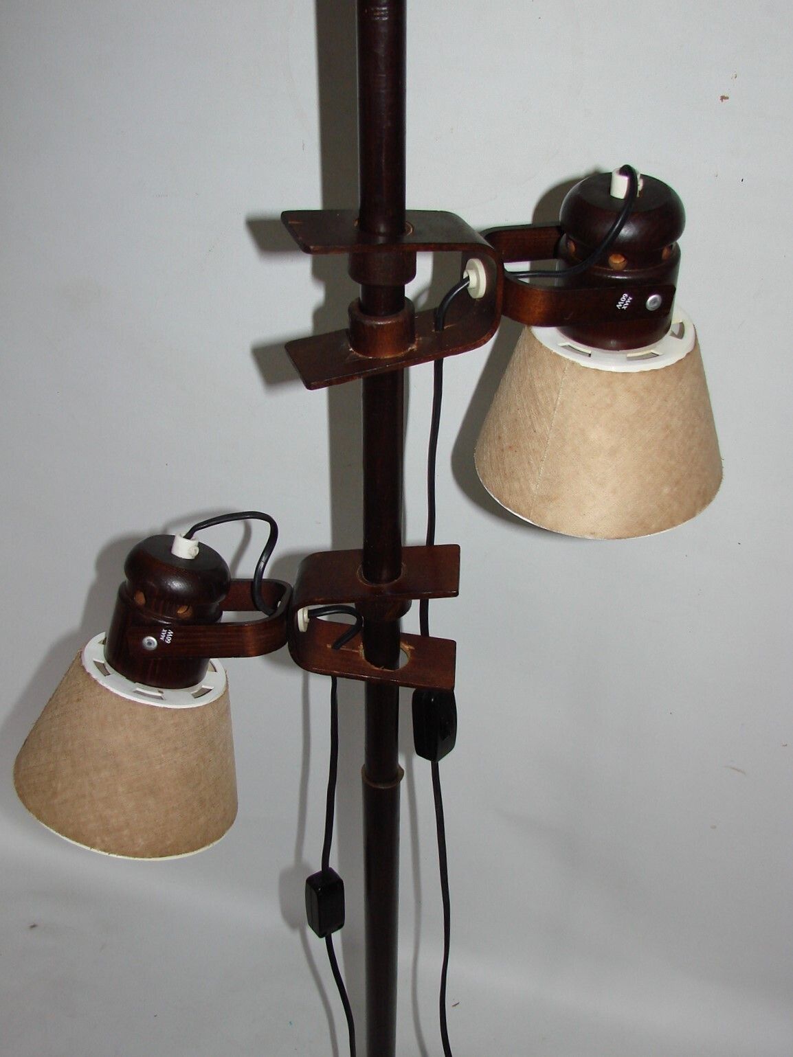 Swedish Floor Lamp, Gb Solbackens Svarveri, 1970s photo vinterior