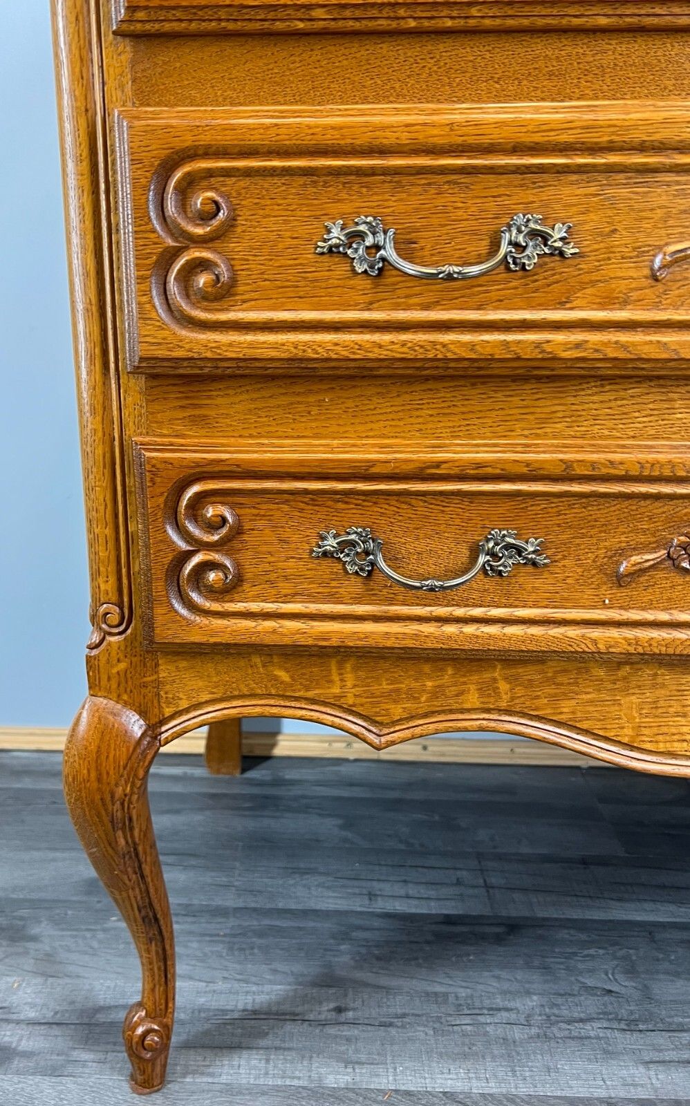 Vintage French Louis XIV Chest Of Drawers / Sideboard / Cabinet( Lot 3530) photo Furniture
