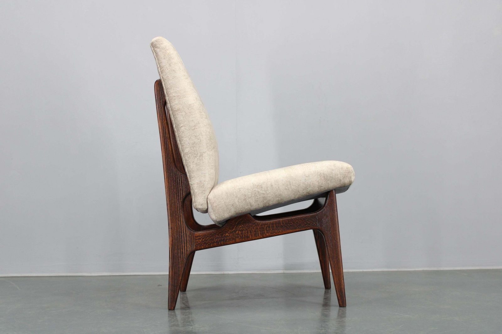 photo buy 1970s Set Of Eight Restored Dining Chairs, Czechoslovakia