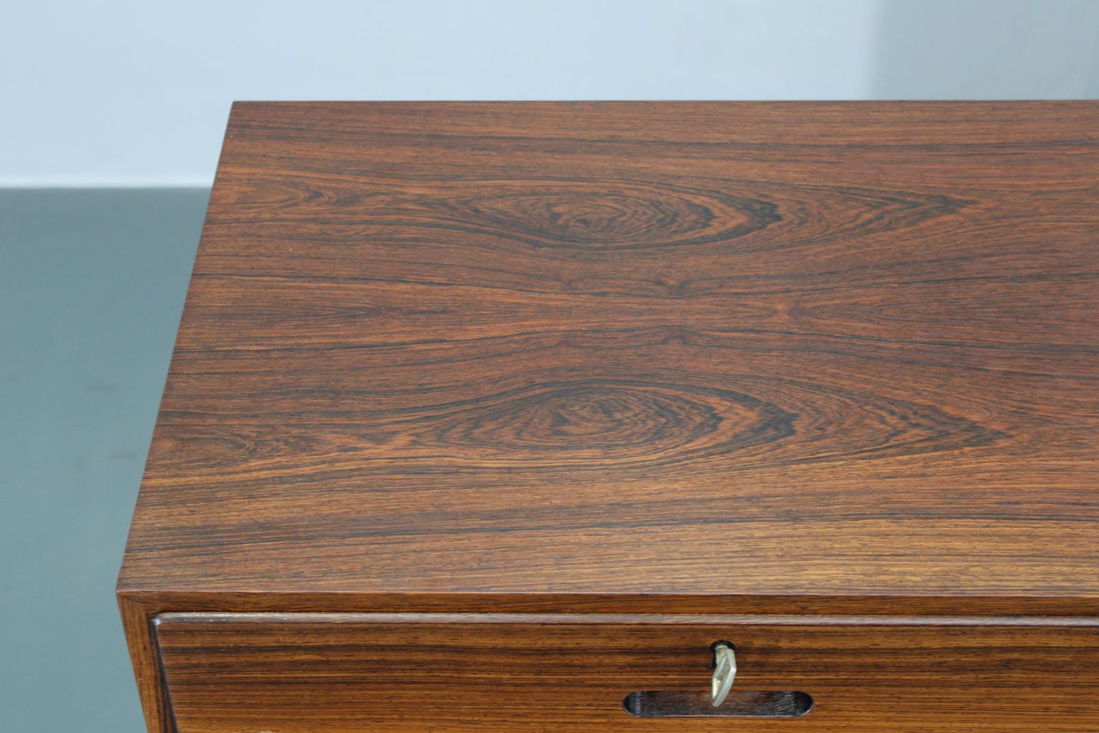 1960s Rare Kai Winding Chest Of Drawers Or Sideboard, Restored photo vintage