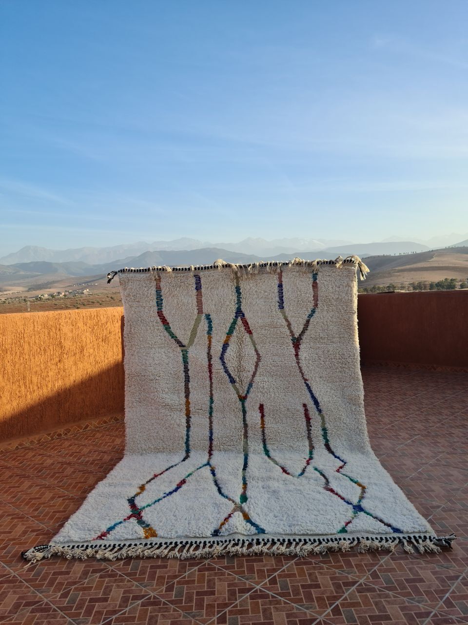Authentic Handmade Beni Ourain Rug – Luxurious Berber Elegance 300x200 Cm photo furniture