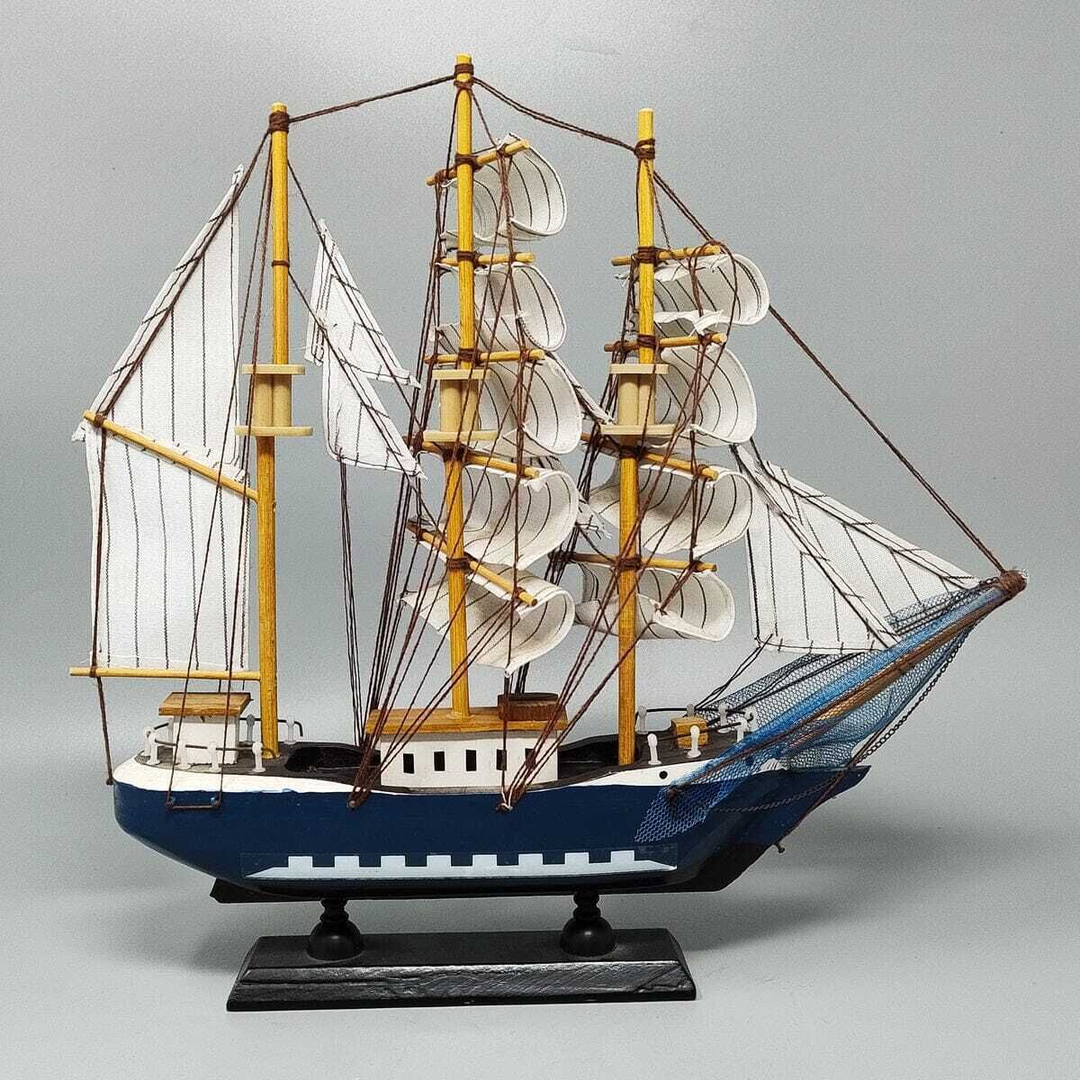 1970s Astonishing Belem Model Ship. Handmade. Made In England photo Home Decor