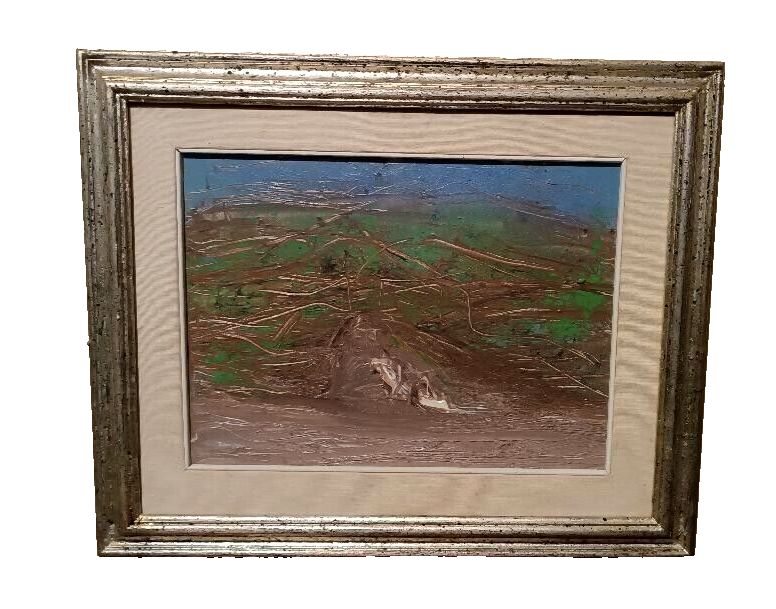 Informal Abstract Painting Giancarlo Zamponi (Pistoia 1939)