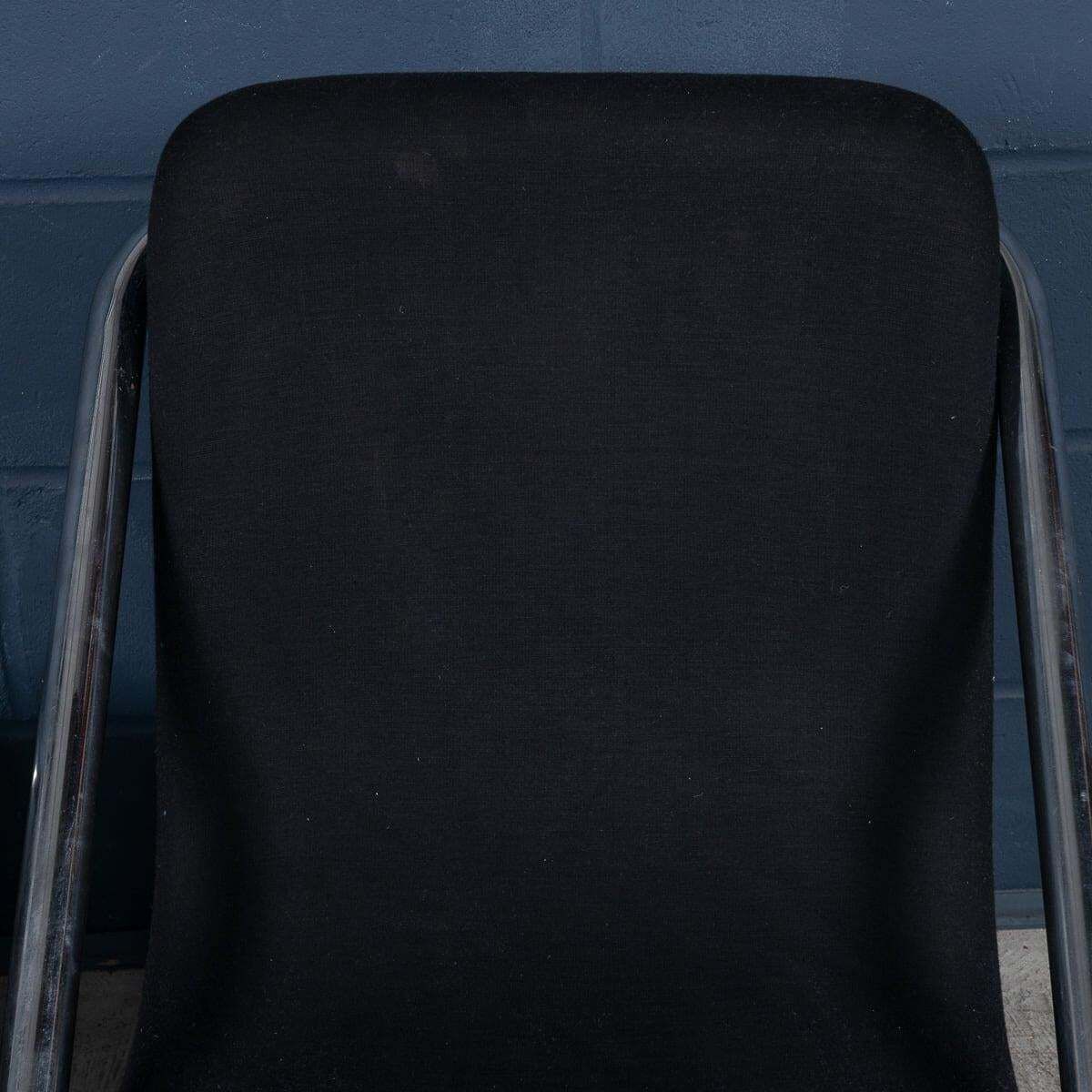 20th Century Italian Pair Of Tubular Framed Lounge Chairs C.1980 photo buy