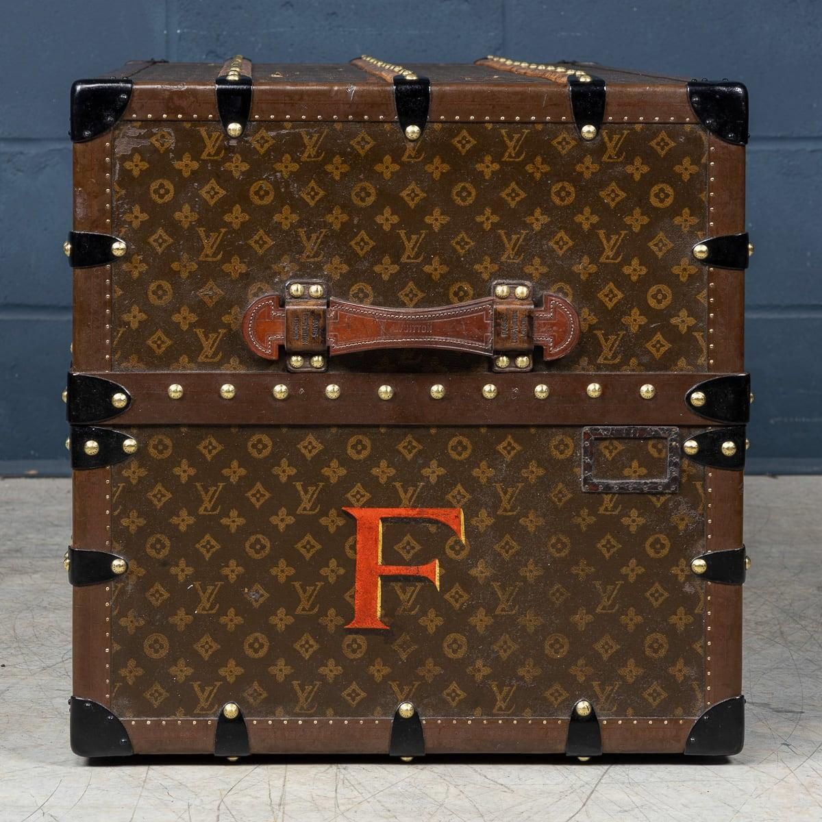 photo furniture 20th Century Louis Vuitton Wardrobe Trunk In Monogram Canvas, France C.1950