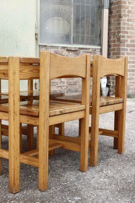 Hongisto Dining Table And Chairs By Ilmari Tapiovaara For Laukaan Puu, 1960s, Set Of 5 photo 1697.0