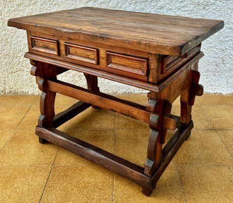 Vintage Pine Work Table, 1940s photo 3606.0