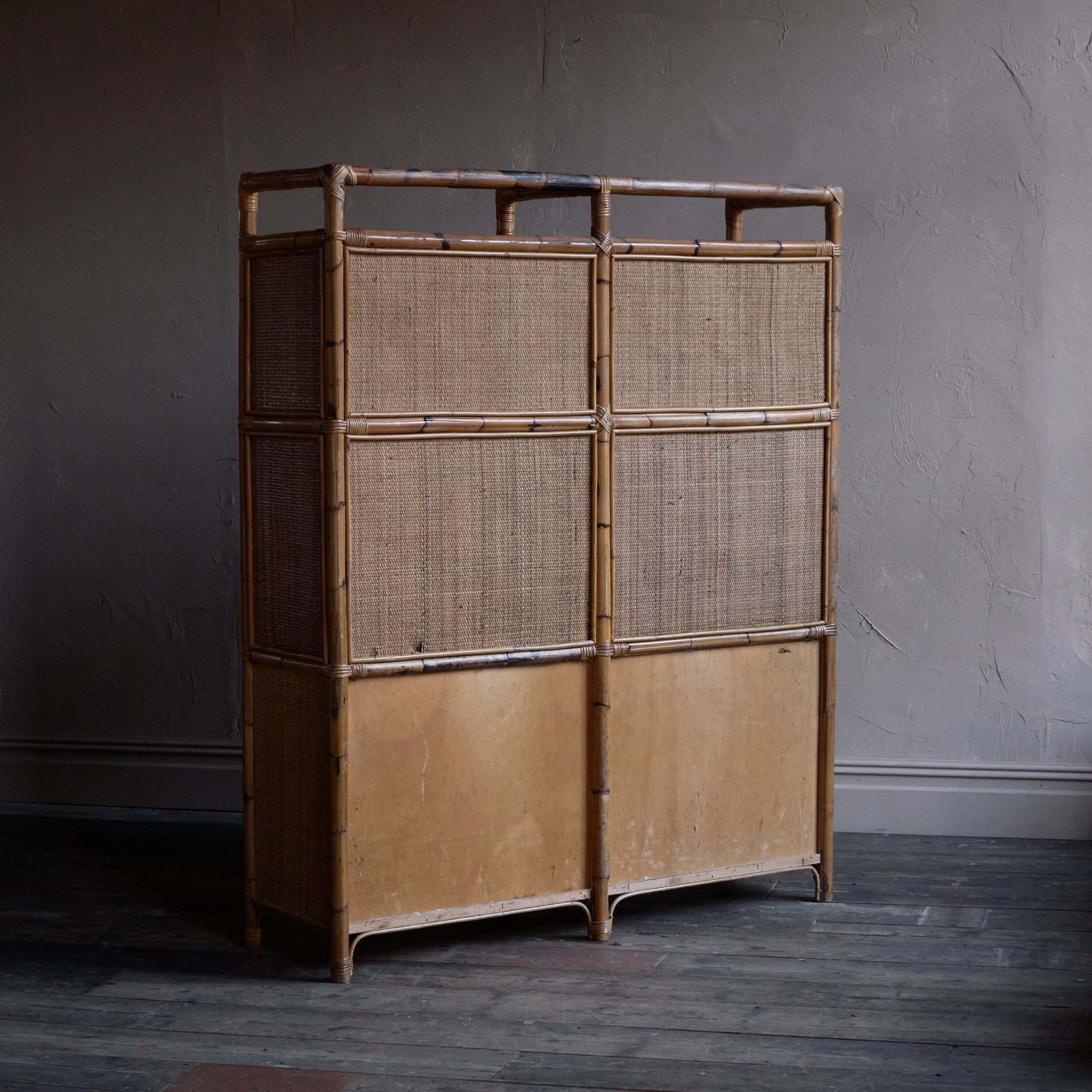Bamboo Shelving Unit   Attributed To Dal Vera photo buy