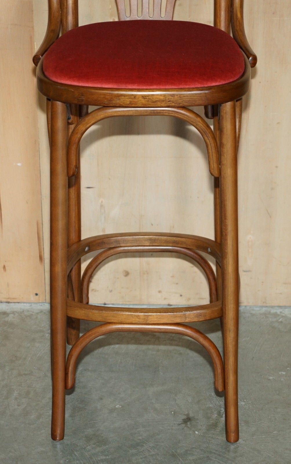 Suite Of Five Bentwood Thonet Bar Stools For Kitchens Cocktail At Home Bars Etc photo buy