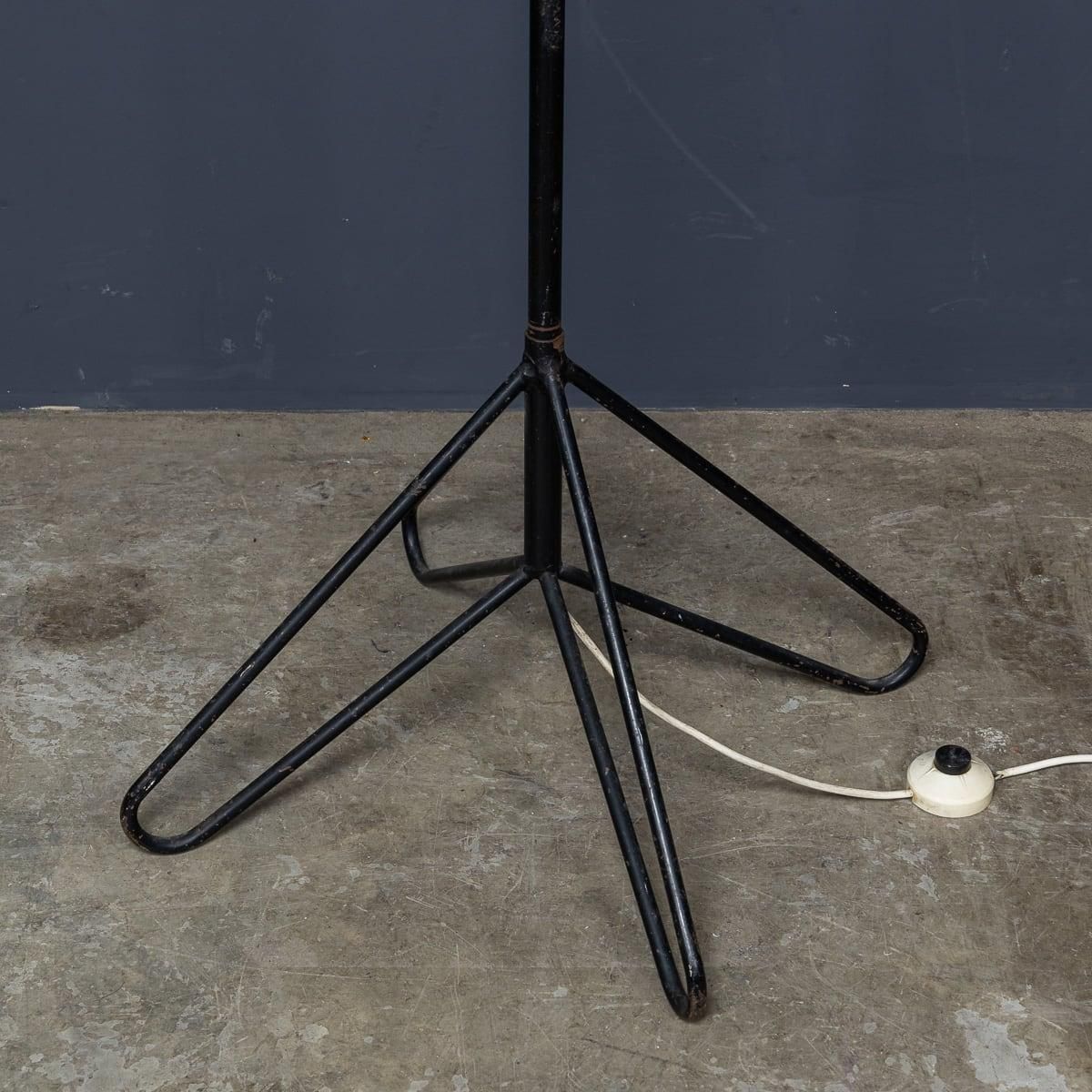 Lighting Vintage 20th Century Swedish Floor Lamp By Hans Agne Jakobsson C.1950 photo