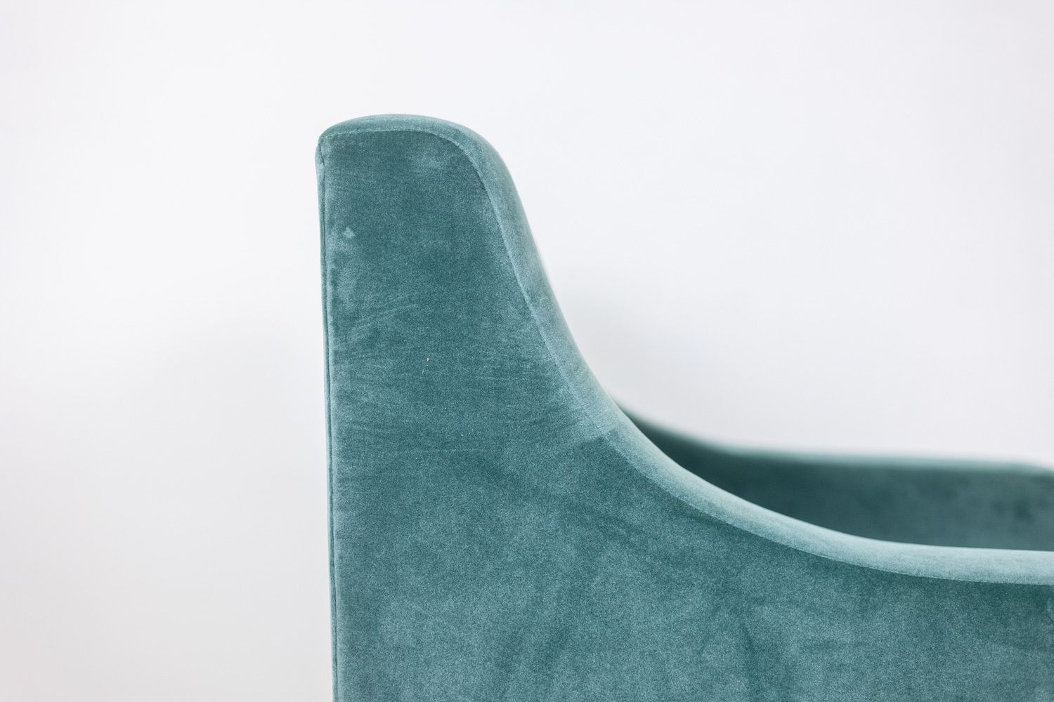 Pair Of “Club” Armchairs, Cubic In Shape. 1940s. photo vinterior