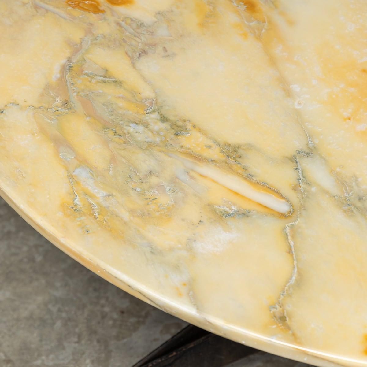 Mid 20th Century Italian Onyx & Brass Coffee Table C.1960 photo buy