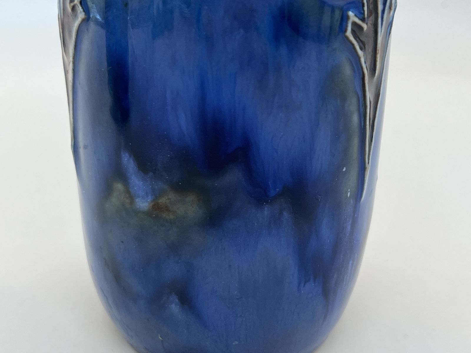 Home Decor Antique Pair Of Lily Partington Royal Doulton Pottery Vases. 8724. C1900. photo