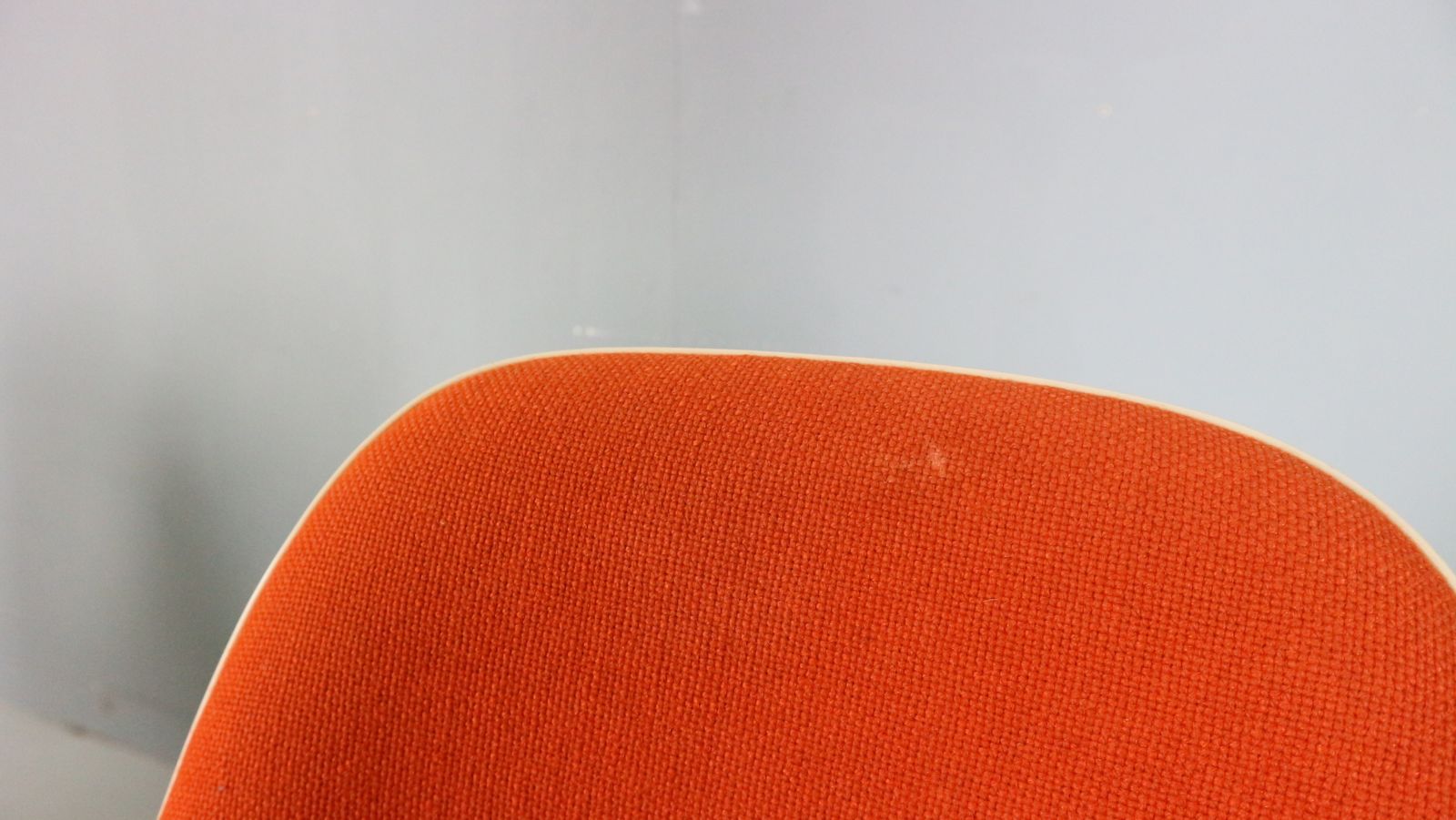 Charles & Ray Eames Set Of 4 Orange "La Fonda" Chairs For Herman Miller, 1960 photo vintage