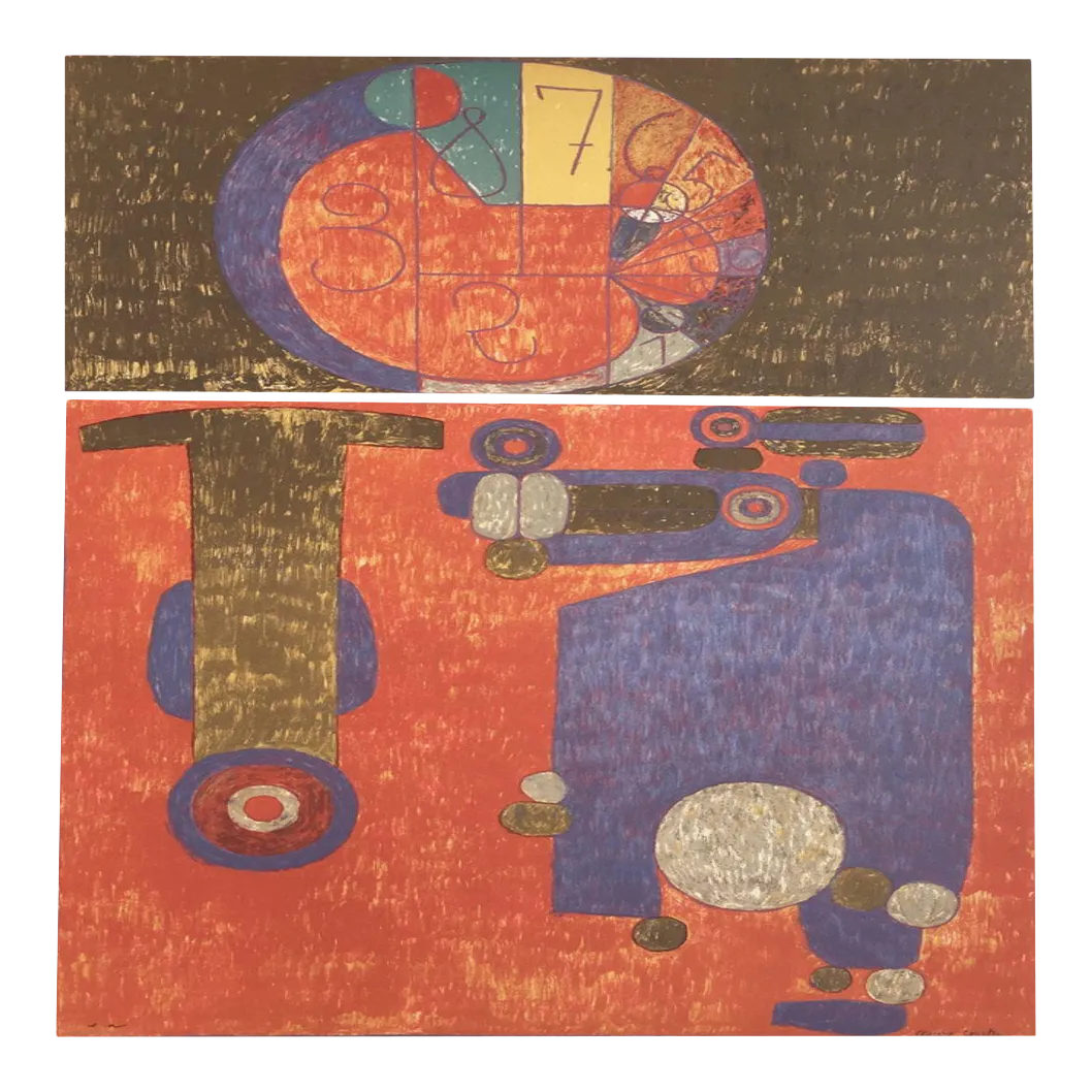 1970s Pierre Courtin Imbécile Heureux Lithograph