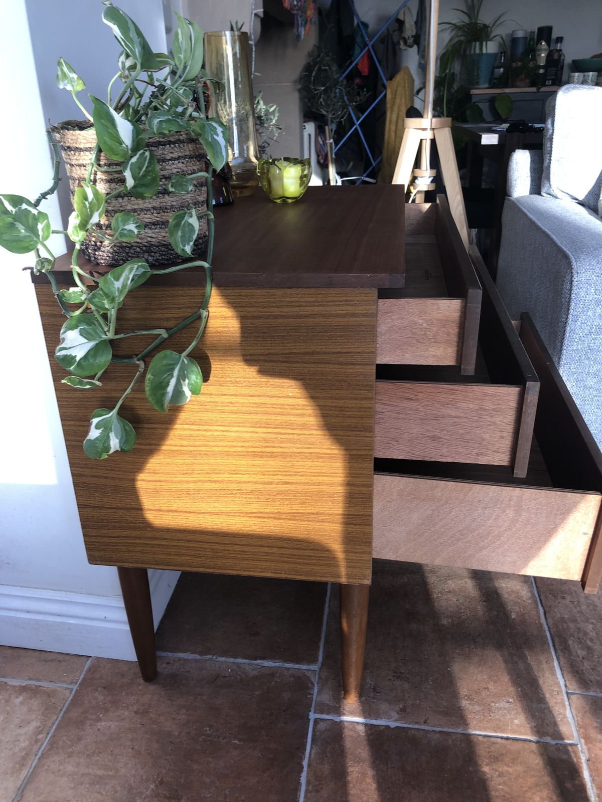 Schrieber Mid Century Teak Chest Of Drawers photo furniture
