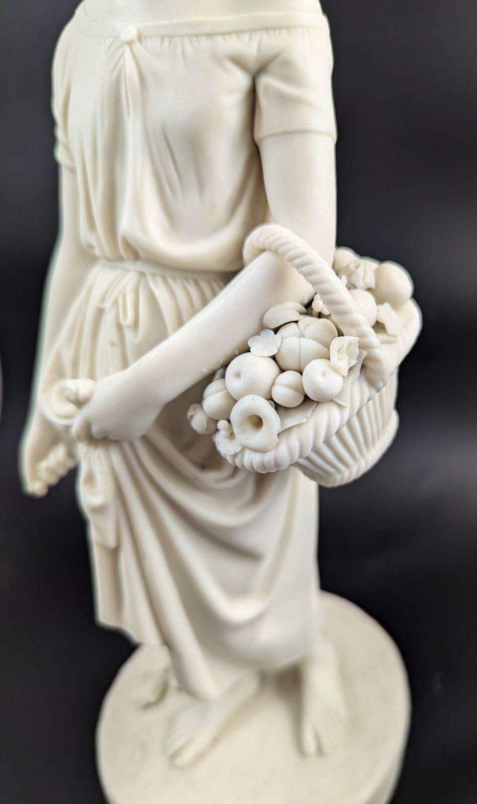 photo furniture Copeland Parian Porcelain Figurine Of Virginia, C. 1848