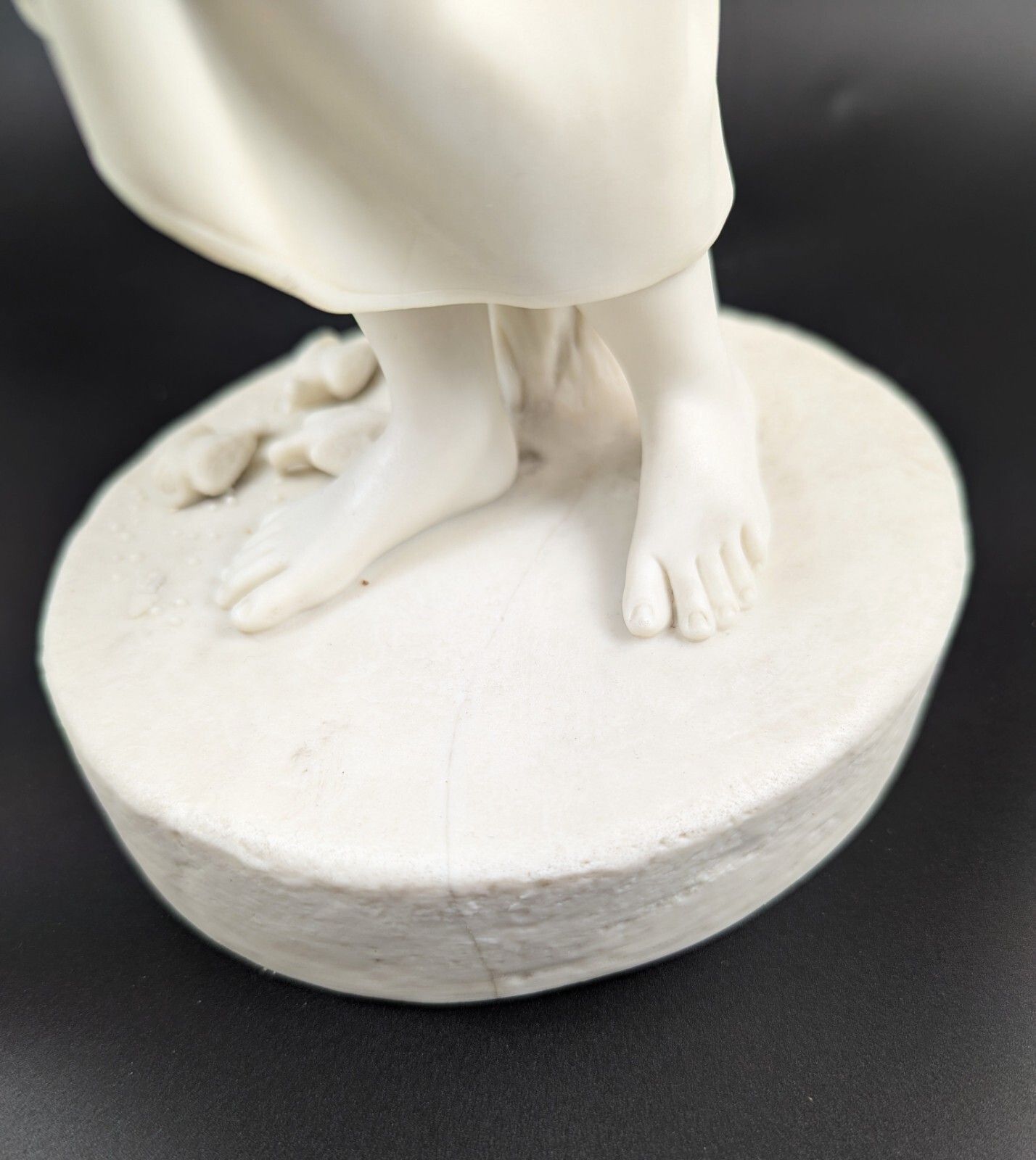 photo for sale Copeland Parian Porcelain Figurine Of Virginia, C. 1848